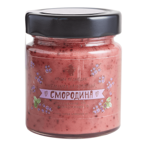 Крем-мед з сублімованою смородиною